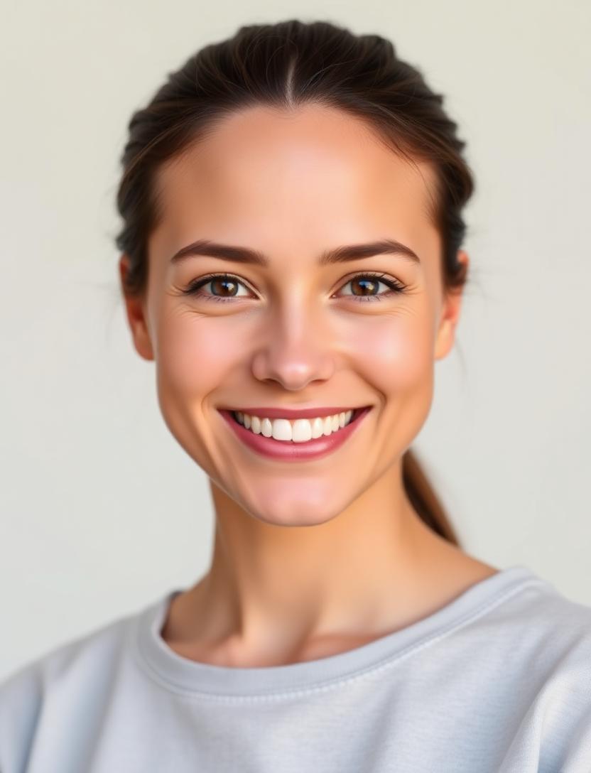 Face reference photo example